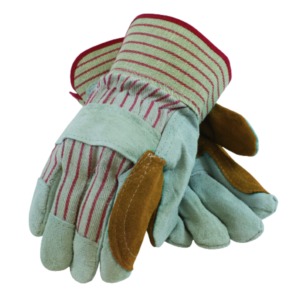 Guantes de Trabajo de Cuero Vacuno Reforzado para Trabajos de Seguridad, con Protección Antiestática y Antideslizante, Colores y Logotipo Personalizables - Product Image 6