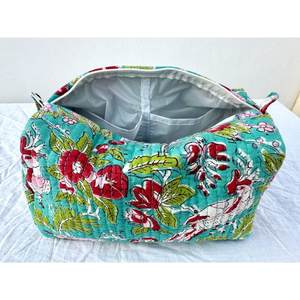 Caja de Joyería Bohemia Premium de Algodón, Ligera, con Estampado a Mano, para Viajes, Almacenamiento en Sala de Estar y Uso en Exteriores, de un Solo Nivel - Product Image 5