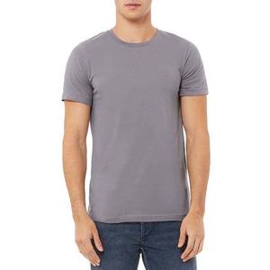 Camiseta de Manga Corta para Hombre, Color Sólido, Informal, Deportiva, de Algodón Suave, Transpirable y de Secado Rápido - Product Image 1
