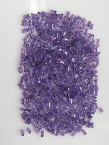 Ametyste africaine naturelle violette, taille baguette 3x2MM, pierres précieuses de qualité supérieure pour la fabrication de bijoux - Product Image 3
