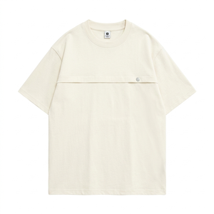 Camisetas Oversize para Hombre al por Mayor, 100% Algodón de Alto Gramaje 245gsm, Color Liso, Hombro Caído, Lisas - Product Image 6