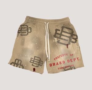 Ensemble personnalisé pour homme : débardeur et short 100 % coton, impression sérigraphique, tenue d'été, streetwear avec strass - Product Image 3