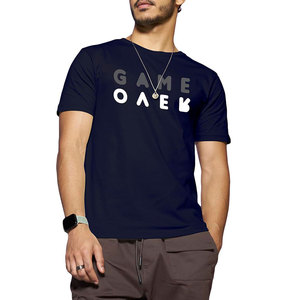 เสื้อยืดผู้ชายดีไซน์เฉพาะตัว ผลิตตามสั่ง ผ้าฝ้าย 100% รุ่นใหม่ ไซส์ใหญ่ ทรงปกติ แห้งเร็ว - Product Image 1