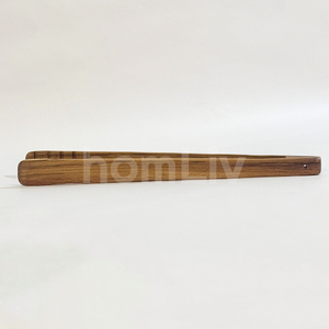 OEM Natural Teak Wood Kitchen Tongs Eco Friendly Sustainable Foodgrade No <b>Paint</b> and Varnish Halal Customized Cooking - Product Image 6