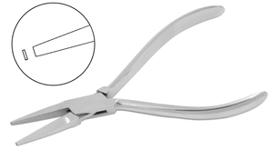 Alicates Profesionales de Acero Inoxidable para Doblar Alambre Dental de Punta Plana, Alicates para Formar Lazos de Alambre de Arco Ortodóntico, Laboratorio Dental - Product Image 4