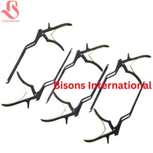 BISONS Juego de 6 Piezas de Rongeurs Espinales Manuales de Acero Inoxidable Tipo Bayoneta Kerrison, Herramientas Quirúrgicas Ortopédicas Alemanas al por Mayor - Product Image 3