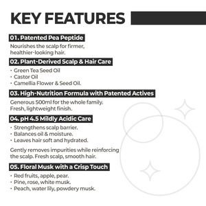 Ampolla Coreana para el Cuidado del Cuero Cabelludo, Volumen desde la Raíz, Aceite de Árbol de Té, Humectante Herbal Nutritivo para Cabello Fino, Prevención de la Caída del Cabello - Product Image 5