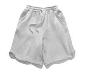 Shorts décontractés surdimensionnés pour femmes, vêtements d'été, shorts en molleton respirant, 100% coton, molleton éponge, design personnalisable, shorts pour femmes - Product Image 2