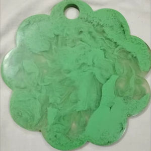 ถาดเสิร์ฟชีสเรซิ่นสีสันสดใส ลายวนสีชมพูอมฟ้า ปรับแต่งสีได้ ทนทาน เป็นมิตรกับสิ่งแวดล้อม ใช้กับเครื่องล้างจานได้ เหมาะสำหรับร้านอาหาร - Product Image 3