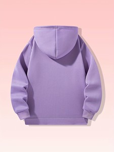 Sweat-shirts pour hommes sur mesure, 100% coton molletonné, coupe classique, épaules tombantes, style élégant, épais, confortables, pull-over, OEM ODM - Product Image 2