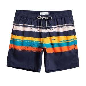 Short de bain personnalisé à séchage rapide pour homme, short de plage extensible en coton pour le surf et l'été - Product Image 1
