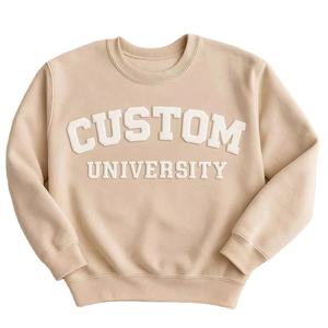 Sweat-shirt unisexe personnalisé de qualité supérieure, respirant, avec impression en relief, cadeau idéal pour les hommes et les femmes - Product Image 1