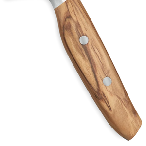 Cuchillos de Chef Profesionales de Acero Inoxidable con Mango de Madera Natural Remachado, Hoja Afilada para Cortar Carne y Verduras - Product Image 5