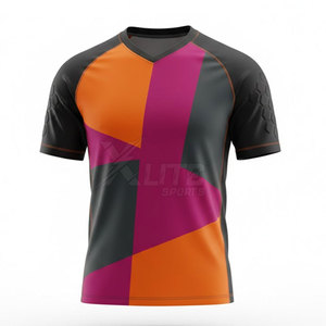 Nueva Llegada, Uniforme Deportivo de Talla Grande, Jersey de Manga Corta para Portero, Ropa Profesional para Entrenamiento y Competición de Fútbol - Product Image 3
