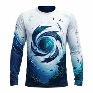 Camisa de Pesca Personalizada de Alta Calidad para Hombre, Camisa de Pesca Transpirable de Secado Rápido con Protección Solar UPF 50 y Diseño Personalizado - Product Image 4