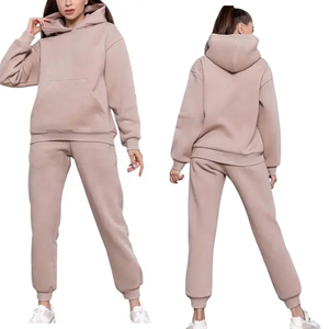 OEM ODM 2026 Women's High Quality Breathable Eco-Friendly Cotton <b>Tracksuit</b> Winter Fitness Wear Comfortable Quick Dry with Oem - Product Image 6