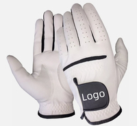 Sarung Tangan Golf Pria Kulit Asli Premium Logo Kustom Anti-Selip Tahan Lama Nyaman Bernapas Olahraga MASGAM SPORTS MS-G144