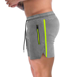 Pantalones Deportivos de Verano para Hombre, Doble Capa 2 en 1, Pantalones Cortos para Correr, Entrenamiento, Multibolsillos, Ajustados por Dentro y Holgados por Fuera - Product Image 2