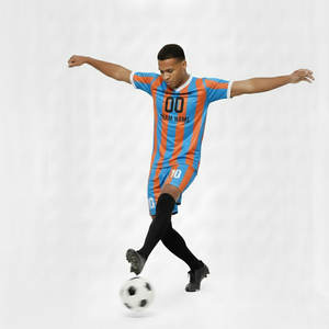 Conjuntos de Uniformes de Fútbol con Impresión por Transferencia de Calor, 100% Poliéster Transpirable, Manga Corta, Ropa de Fútbol de Invierno, Venta al Por Mayor - Product Image 2