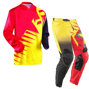 Ensemble de vêtements de moto tout-terrain de haute qualité, design asymétrique, vêtements de course MX, vêtements de moto de cross - Product Image 1