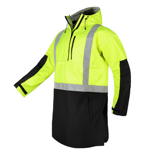 Custom High Visibility Long Sleeve <b>Work</b> Wear Security Gear for <b>Construction</b> Workers Safety <b>Jacket</b> - Product Image 2