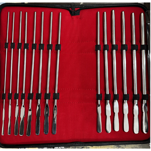Juego de sondas uretrales Dittel de 14 piezas, instrumentos quirúrgicos de urología y ginecología, kit de herramientas dilatadoras médicas de acero inoxidable - Product Image 5