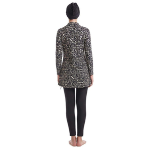 Nuevo Traje de Baño Modesto para Mujer con Mangas Largas, Burkini Islámico Deportivo, Traje de Baño Tradicional Islámico - Product Image 4