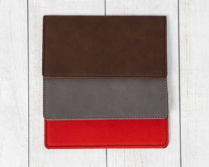 Elegante Tarjetero Ejecutivo de Cuero Genuino, Funda de Alta Gama para Chequera de Cuero Vacuno, Modelo LCR-0135 - Product Image 5