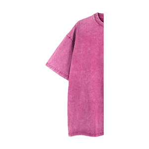 Camiseta de Manga Corta con Cuello Redondo para Mujer, Talla Grande, 100% Algodón Orgánico, 220g, Transpirable, Ecológica, Informal, Marca Personalizada - Product Image 6