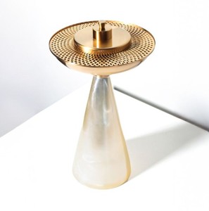 Quemador de incienso de lujo dorado Bakhoor Mabkhara de metal y resina, quemador de incienso Oud árabe Majmar, soporte decorativo para fragancias del hogar - Product Image 3