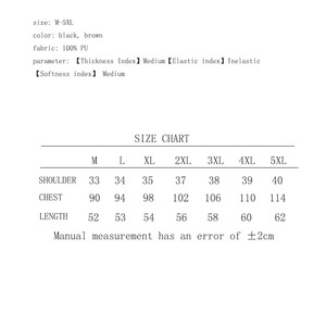 New Real Leather Winter Men's Slim Fit Formal Business <b>Suit</b> <b>Vest</b> - Product Image 2