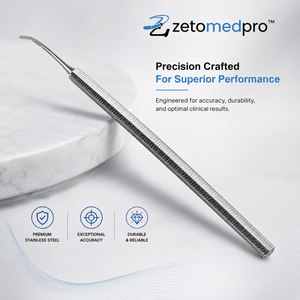 Premium Dental No. 61 Ciseaux à dentaire à une extrémité en acier inoxydable, instrument parodontal OEM Zetomed Pro - Product Image 1