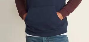 Sweat à capuche unisexe de qualité supérieure, couleur unie, style décontracté hip-hop, 100% coton, pour le streetwear quotidien des hommes, des femmes et des couples - Product Image 4