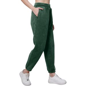 Pantalon de survêtement baggy vert foncé pour femme avec poches 2025 Hoodies & Sweatshirts - Product Image 3