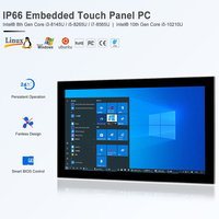 Panel PC Industrial Personalizado a Precio de Fábrica, 12.1, 17, 19, 21.5 Pulgadas, J6412 I3/I5/I7CPU, Pantalla Táctil Capacitiva