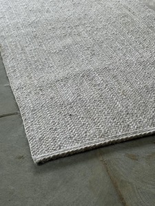 Tapis moderne en jute à tissage plat, couleur unie, rectangulaire, antidérapant, à poils courts, pour la maison et les couloirs - Product Image 5