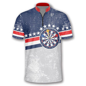Camisetas Polo de Dardos Personalizadas de Alta Calidad para Hombre y Mujer, Nombre Personalizado, Sublimación 3D, Uniformes para Clubes y Equipos - Product Image 2