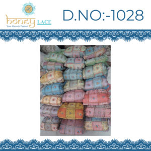 Tissu en mousseline chinon HONEY LACE de qualité supérieure, imprimé floral, orné de perles, poids moyen, antistatique, respirant, accessoires de mariage - Product Image 2