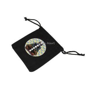 กระเป๋าผ้าฝ้ายผ้าซาตินสีรุ้งของชีวิต - Product Image 4