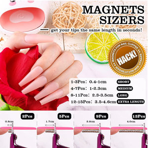 Coupe-ongles professionnels en acier inoxydable pour faux ongles en acrylique, soins personnels, coupe-ongles durable pour manucure/pédicure, mâchoire large - Product Image 2