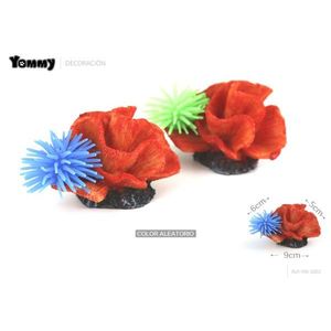 Décoration de corail pour aquarium Yommy, 9 cm, couleur aléatoire, pour décorer l'aquarium - Product Image 1