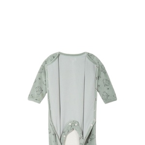 Wholesale Newborn Baby Romper Cotton Bodysuit Set Long Sleeve Knitted Infant Clothes Custom OEM Baby Garments Bulk Supplier - Product Image 5