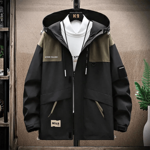 Chaqueta Ligera de Poliéster para Hombre, Duradera, Transpirable, Informal, para Actividades al Aire Libre - Product Image 2