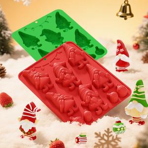 New Christmas Christmas Tree Chocolate Mousse Food Grade Easily Removable Mold Cake Silicone Mold - Product Image 1