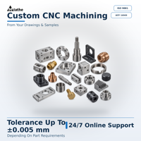 Pièces usinées CNC de haute précision, pièces mécaniques en alliage d'aluminium, services d'usinage CNC sur mesure, accessoires pour drones de livraison