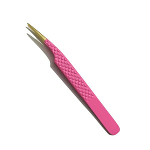 Pinzas Profesionales Rosas para Extensión de Pestañas de Volumen, Removedor de Cutículas, Herramientas de Manicura y Maquillaje - Product Image 4