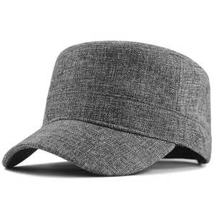 Gorra Plana Unisex de Poliéster Estilo Hip Hop, Casual, para Primavera y Otoño, Ajustable, 56-58CM, Transpirable - Product Image 1