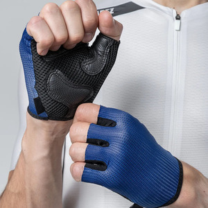 Gants de vélo personnalisés avec une adhérence sécurisée, meilleurs gants de cyclisme avec un design en tissu extensible flexible, gants de vélo avec paume rembourrée - Product Image 5