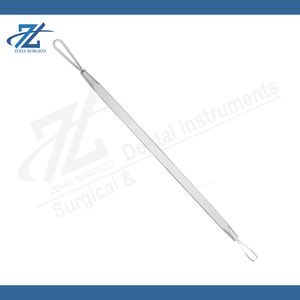 เครื่องมือกำจัดสิวหัวดำ สิวอักเสบ คุณภาพสูง ผลิตจากสแตนเลสอย่างดี หัวคู่ สีดำ สำหรับใบหน้าและจมูก - Product Image 4