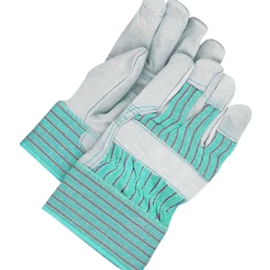 Gants de travail en cuir de buffle de qualité supérieure, gants de protection en cuir et coton pour ouvriers du bâtiment canadiens, sécurité industrielle - Product Image 4